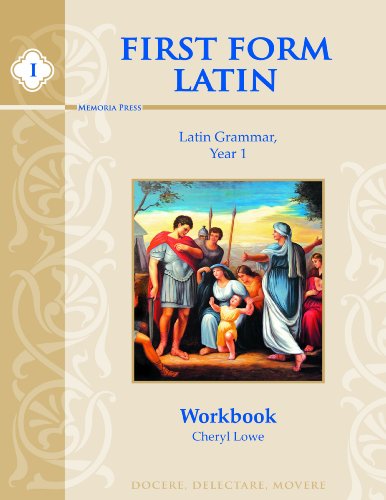 First Form Latin Student Workbook (Perfect Paperback)