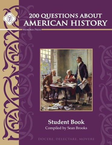 200 Questions About American History Student Guide, Perfectbound