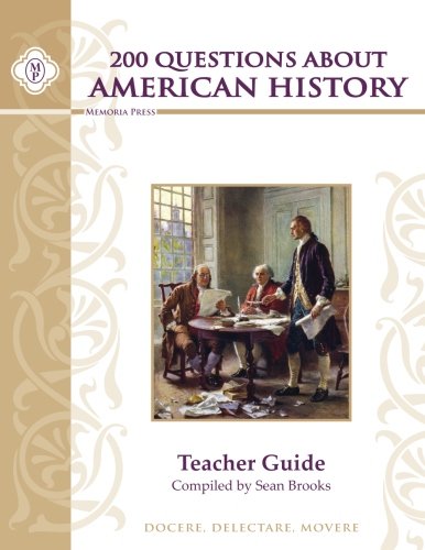 200 Questions About American History Teacher Key, Perfect Paperback