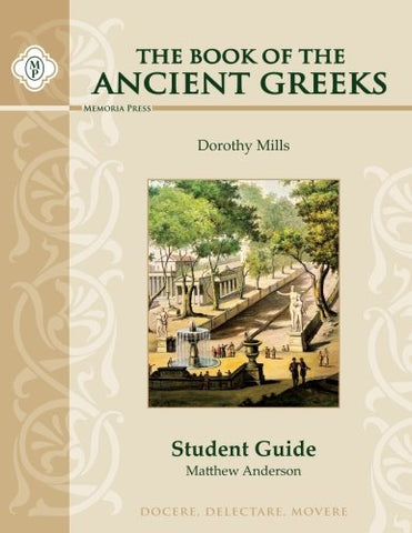 Book of the Ancient Greeks Student Guide, Perfect Paperback