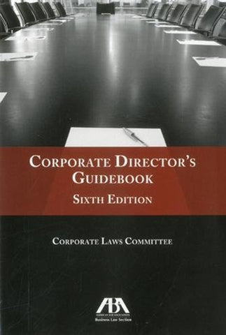 Corporate Director’s Guidebook (Paperback)