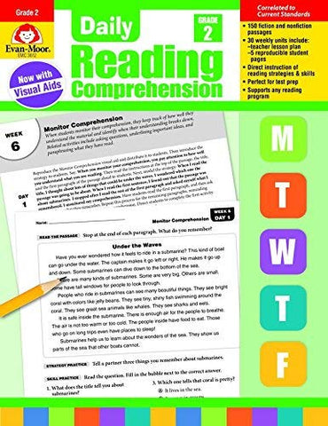 Daily Reading Comprehension, Grade 2 - Teacher's Edition