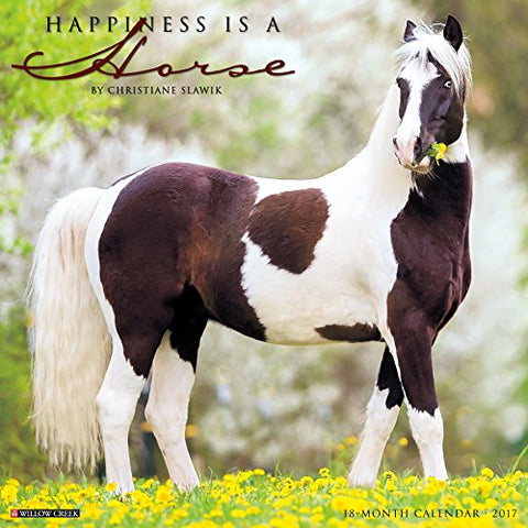 2017 Wall Calendars, Horses - Happiness is a Horse