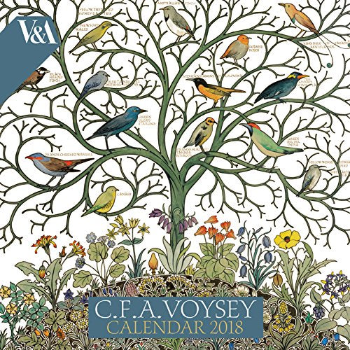 V&A - C.F.A. Voysey Wall Calendar 2018 Wall Calendar 2018