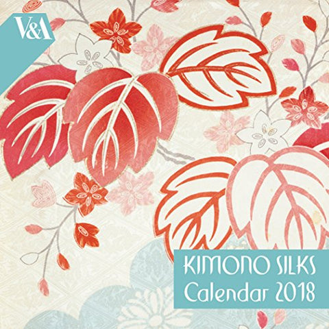 V&A Kimono Silks - mini wall calendar 2018