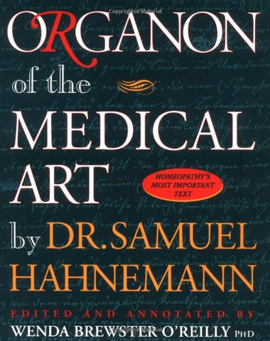 Organon of the Medical Art-Hardcover (not in pricelist)