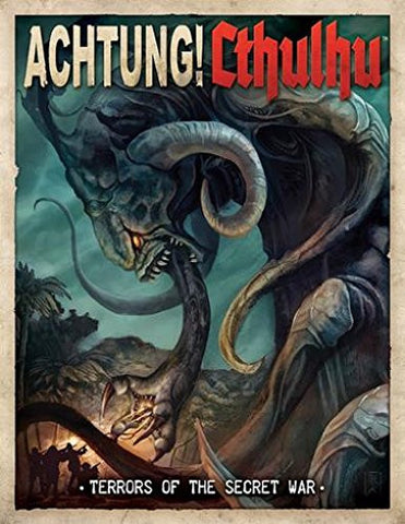 Acthung! Cthulhu - Terrors of the Secret War (Call of Cthulhu/Savage Words Supp., Full Color) (2015, Paperback)