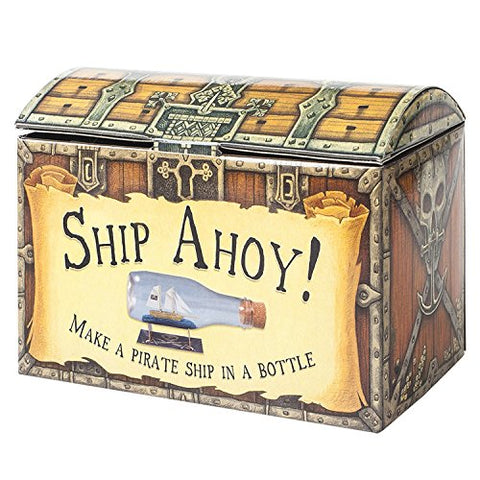 Ship Ahoy! Ship in a Bottle Kit, 18cm