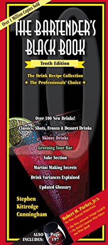 The Bartenders Black Book, Updated 10th Edition