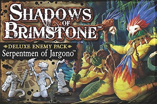 Flying Frog Productions   -  Shadows Of Brimstone: Serpentmen Of Jargono Deluxe Enemy Pack