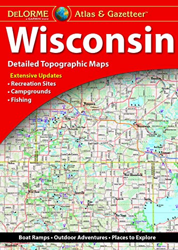 Wisconsin Atlas & Gazetteer (Paperback)