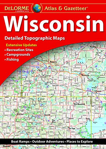 Wisconsin Atlas & Gazetteer (Paperback)