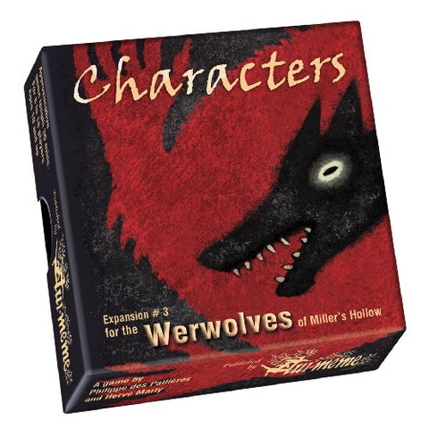 Werewolves of Millers Hollow Characters Board Game