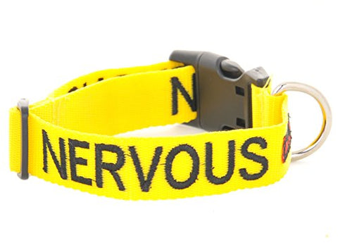 Friendly Dog Collars- Nervous Small-Medium Snap Collar