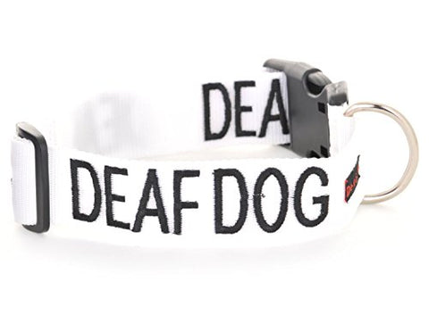 Friendly Dog Collars- Deaf Dog Large-XL Snap Collar