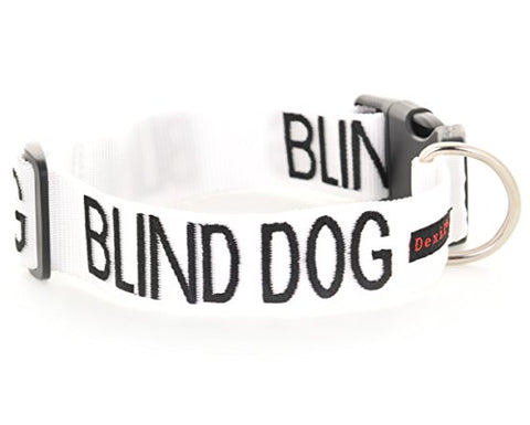 Friendly Dog Collars- Blind Dog Small-Medium Snap Collar