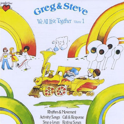 Greg & Steve—Vol. 1 We All Live Together CD