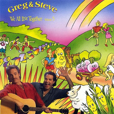 Greg & Steve—Vol. 5 We All Live Together CD