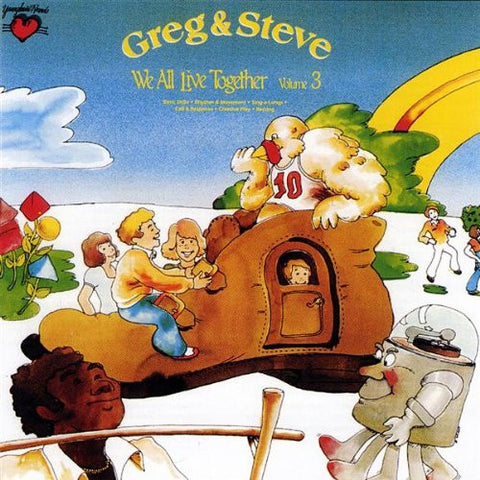 Greg & Steve—Vol. 3 We All Live Together CD