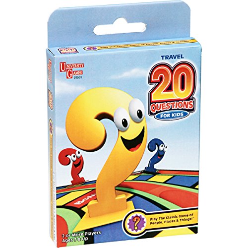 University Games 20 Questions for Kids Card Game