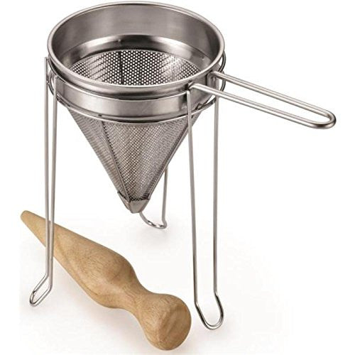 Mirro Canning Food Press w/ Wooden Pestle