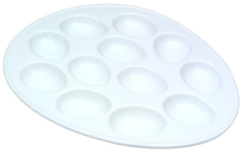 11-inch Oval Egg Plate