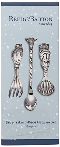 Silver Safari 3-Piece Baby Set