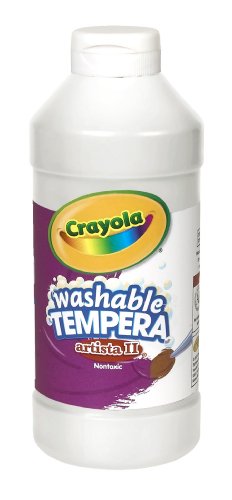Artista II Washable Tempera Paint, 16 oz. - Whit