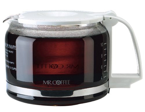 10-12 Cup Replacement Decanter, White