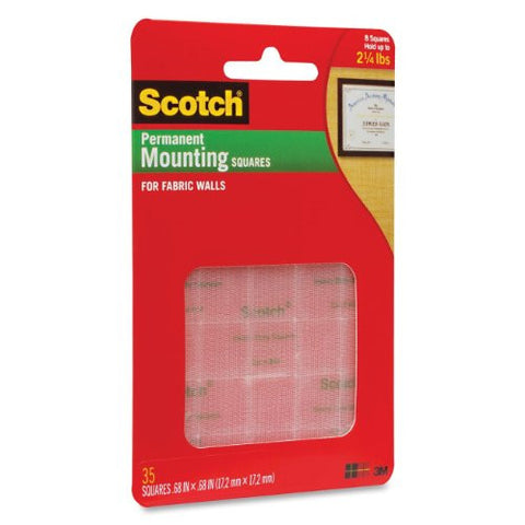 Heavy Duty, Mounting Squares .68 in x .68 in 35/pack