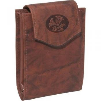 Brown Mahogany Ladies Billfold Leather Wallet