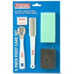 Titania Feet Care Set - 5 pcs