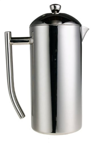 18/10 Stainless Steel French Press, mirror finish, 36 fl. oz.