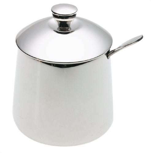 18/10 Stainless Steel Sugar Bowl 10 oz with Spoon