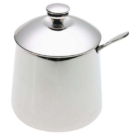 18/10 Stainless Steel Sugar Bowl 10 oz with Spoon