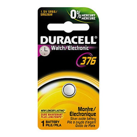Duracell 1.5V Silver Oxide Battery 376