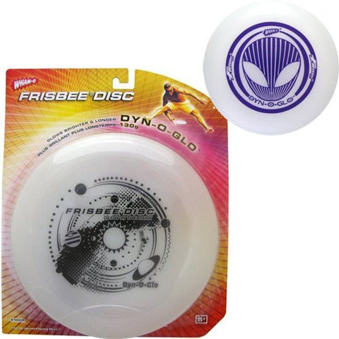 Dyn-O-Glow Frisbee, 130 grams (design may vary)