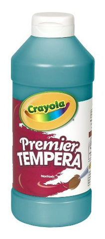 Premier Tempera Paint, 16 oz. Bottle, Turquoise