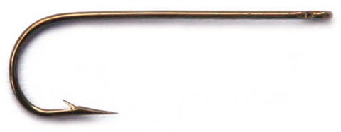 Aberdeen Hook Ringed - Gold, 8, Pack of 50