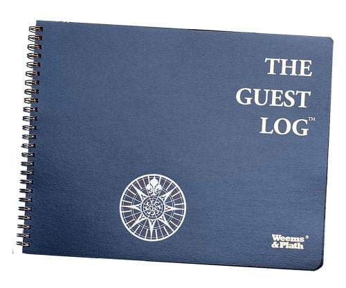 The Guest Log, 11.4in L x 8.8in W x 0.3in H, 0.8 lb
