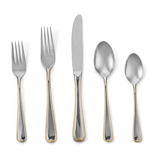 Gorham Golden Ribbon Edge Fw 5 Pc Place Set (not in pricelist)