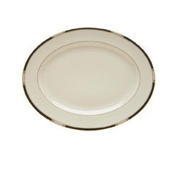 HANCOCK A/I OVAL PLATTER 16.0