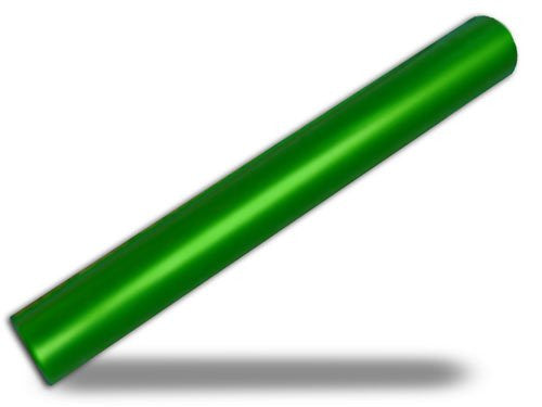 CSI Green Aluminum Track Relay Baton