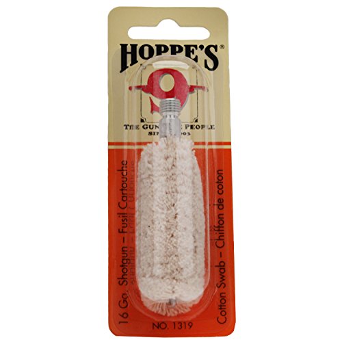 Hoppes- Shotgun Cleaning Swabs 16ga