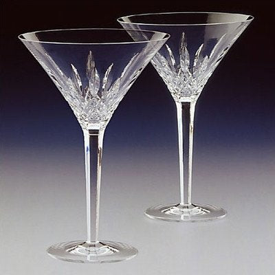 Lismore Tall Martini 12 oz Set/2
