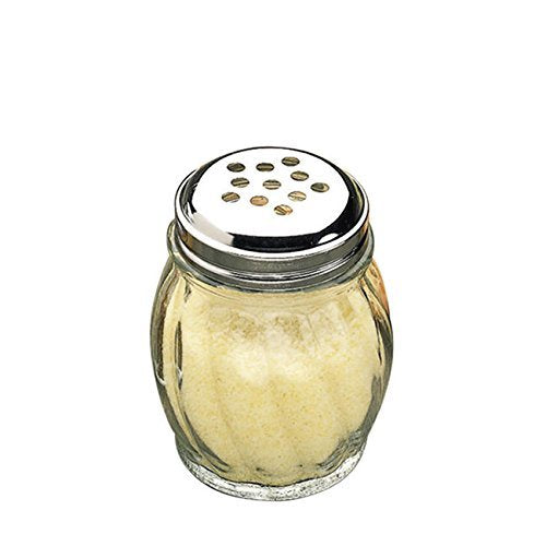 6oz. Cheese/Spice Shaker, Chrome Plated Metal Top