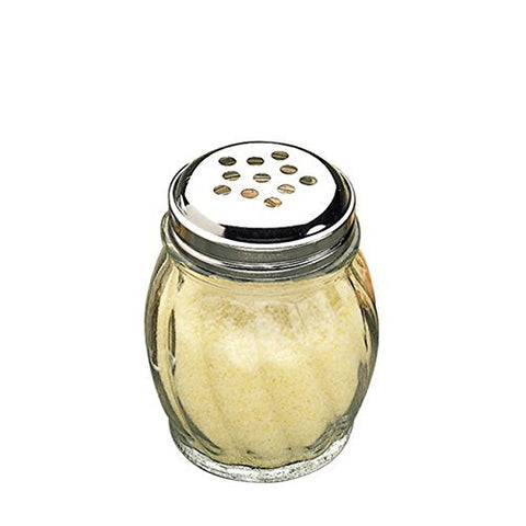 6oz. Cheese/Spice Shaker, Chrome Plated Metal Top
