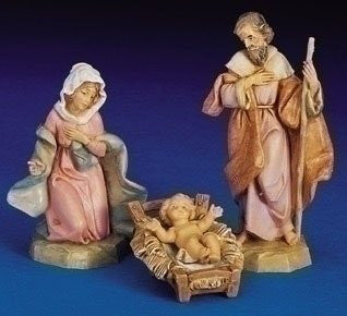 3PC ST 5" HOLY FAMILY BOXED