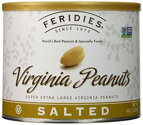 Salted Virginia Peanuts - 40 oz