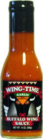 Wing Time Garlic Buffalo Wing Sauce 13 oz
